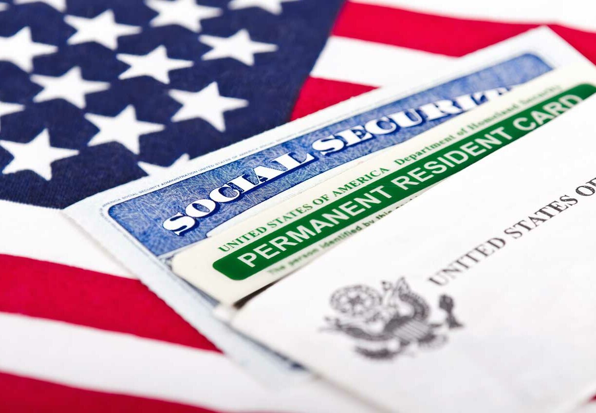 Immigration-Permanent-Resident-Card-Social-Security-Card